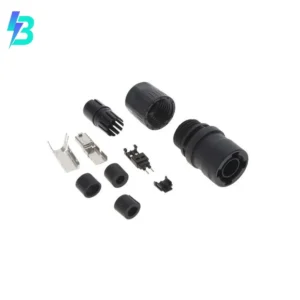 MSPEP6P22A0 MSPEP6P22A0 Plug MSPE Modular Connector 2P2C Single Pair Ethernet SPE Solder MSPEP6-P22A0 Shielded