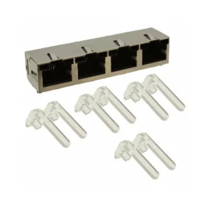 RJSSE-5381-04 Agent Service RJSSE-5381-04 Jack RJSSE Modular Connector 8p8c RJ45 Ethernet Shielded EMI Finger RJSSE538104 Surface Mount