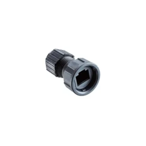 RJ-00BMMA-LL7001 Supplier RJ-00BMMA-LL7001 Housing for Prewired RJ45 Cordset Modular Connector Plug Threaded Unshielded RJ00BMMALL7001 Black