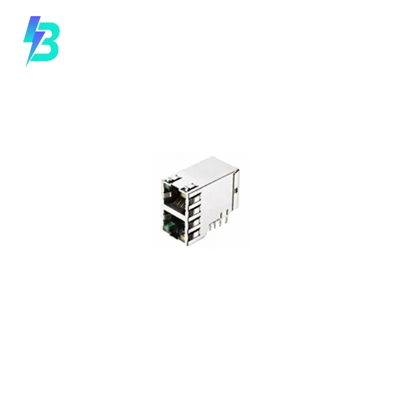 1888652-1 On Sale 1888652-1 Jack Modular Connector 8p8c RJ45 Ethernet Shielded EMI Finger 18886521 Board Edge Panel Mount Through Hole