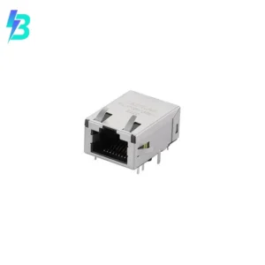 TMJK7036-1A98NL Brand Connectors TMJK7036-1A98NL RJ45 Atmos Series Connector Jacks With Magnetics 1 Port TMJK70361A98NL 1G Base-T AutoMDIX