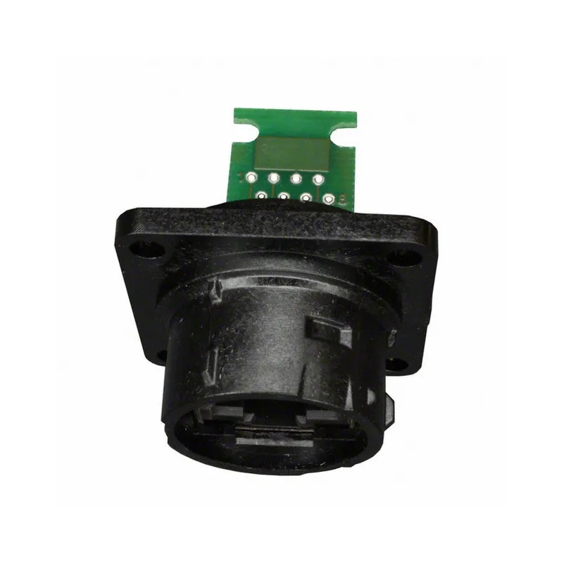 RJF5442200 PCB Connectors RJF5442200 Jack RJF 544 Modular Connector 8p8c RJ45 Ethernet Unshielded RJF54-42200 Panel Mount Square Flange