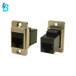 CP30720M Original CP30720M Coupler DUALSLIM Modular Connector Adapters Jack 8p8c RJ45 Unshielded CP30-720M Panel Mount Flange 2 Hole