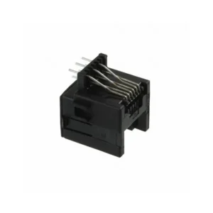 216446-1 New Sale 216446-1 Jack Modular Connector 6p6c RJ11 RJ12 RJ14 RJ25 Unshielded 2164461 Through Hole Bottom Entry Through Board