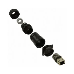 RJF2PE1B RJF2PE1B Coupler RJF Modular Connector Adapters Jack 8p8c RJ45 Unshielded RJF2-PE1B Panel Mount Square Flange
