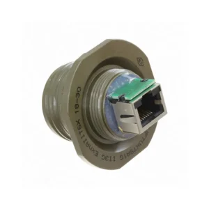 RJFTVX7SA1G Original RJFTVX7SA1G Coupler RJF TV Modular Connector Adapters Jack 8p8c RJ45 Shielded RJFTVX-7SA1G Panel Mount Bulkhead