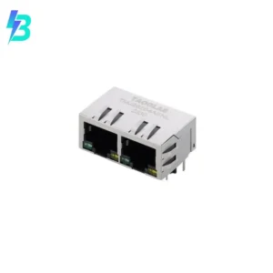 TMJ26204AENL TMJ26204AENL RJ45 Atmos Series Connector Jacks With Magnetics 2 Port TMJ262-04AENL 10/100 Base-T