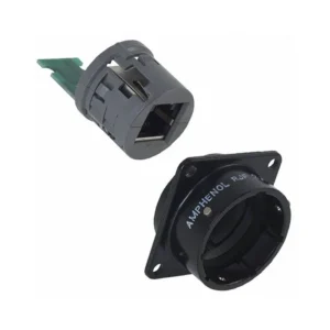RJF22B00 Connectors Supplier RJF22B00 Jack RJF Modular Connector 8p8c RJ45 Ethernet Unshielded RJF2-2B00 Panel Mount Square Flange