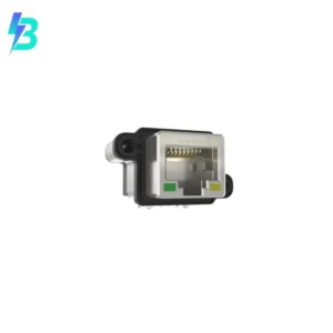 MRJR5381MC Brand MRJR5381MC Jack MRJR Modular Connector 8p8c RJ45 Ethernet Unshielded MRJR5-381MC Panel Mount Flange 2 Hole Through Hole