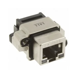 MRJR-3360-01 New Sale MRJR-3360-01 Jack MRJR Modular Connector 6p6c RJ11 RJ12 RJ14 RJ25 Unshielded MRJR336001 Panel Mount Flange 2 Hole