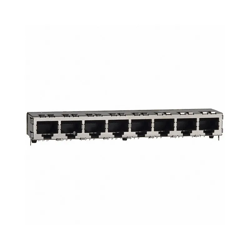 406491-1 Electronic Components Supplier 406491-1 Jack Modular Connector 8p8c RJ45 Ethernet Shielded EMI Finger 4064911 Through Hole