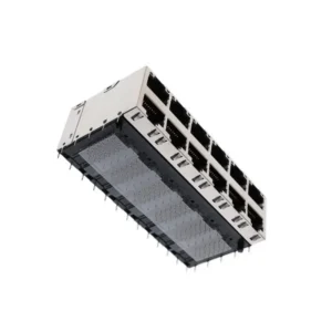 RJMG3266N11G0ER Electronic Components RJMG3266N11G0ER RJ45 Modular Connector Jack With Magnetics 12 Port RJMG3266N11 10G Base-T AutoMDIX