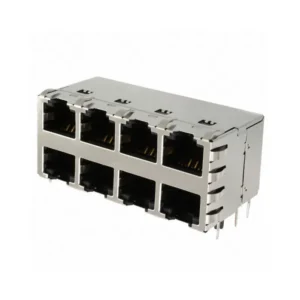 SS-73100-073 Brand Accessory SS-73100-073 Jack 73100 Modular Connector 8p8c RJ45 Ethernet Shielded EMI Finger SS73100073 Through Hole