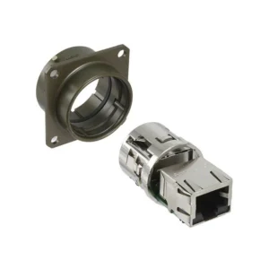 RJF21G RJF21G Coupler RJF Modular Connector Adapters Jack 8p8c RJ45 Unshielded RJF-21G Panel Mount Square Flange