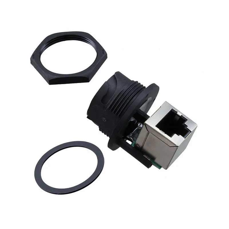 RCP-5SPFFV-TCU7001 On Sale RCP-5SPFFV-TCU7001 Coupler Modular Connector Adapters Jack 8p8c RJ45 Shielded RCP5SPFFVTCU7001 Panel Mount Bulkhead