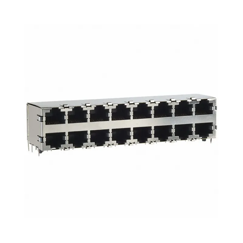 5569264-1 PCB Connectors Accessories 5569264-1 Jack Modular Connector 8p8c RJ45 Ethernet Shielded EMI Finger 55692641 Through Hole