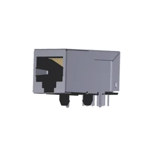 ARJM11B1-009-NN-EW2 Brand ARJM11B1-009-NN-EW2 RJ45 ARJM11 Modular Connector Jack With Magnetics 1 Port ARJM11B1009NNEW2 10/100 Base-T AutoMDIX