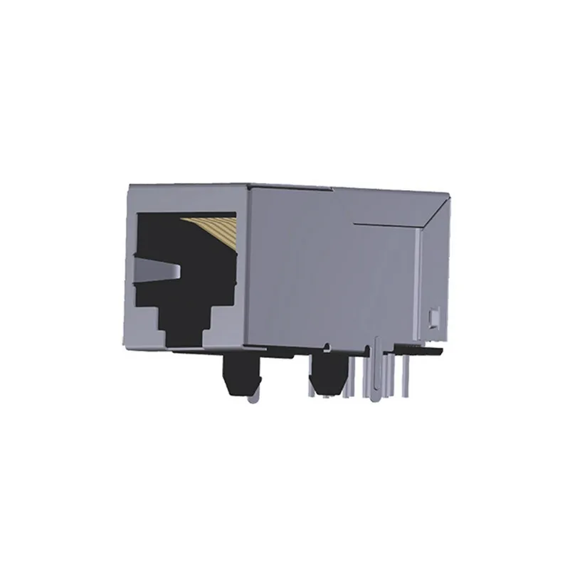 ARJM11B1-009-NN-EW2 Brand ARJM11B1-009-NN-EW2 RJ45 ARJM11 Modular Connector Jack With Magnetics 1 Port ARJM11B1009NNEW2 10/100 Base-T AutoMDIX