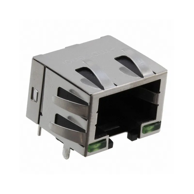 RJE73-188-00451 Accessory RJE73-188-00451 Jack RJE73 Modular Connector 8p8c RJ45 Ethernet Shielded EMI Finger RJE7318800451 Through Hole