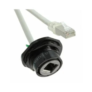RJF7SA2B05100BTX PCB Connectors RJF7SA2B05100BTX Jack RJF Modular Connector 8p8c RJ45 Ethernet Unshielded RJF7SA2B0510 Panel Mount Bulkhead
