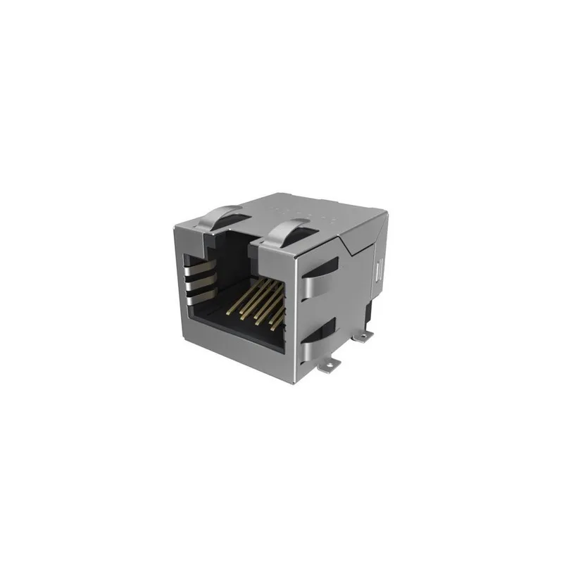 RJE3B1881402N Connectors RJE3B1881402N Jack RJE3A Modular Connector 8p8c RJ45 Ethernet Shielded EMI Finger RJE3B18-81402N Surface Mount