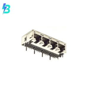 TM21R-5A-3232-LP Accessory TM21R-5A-3232-LP Jack TM21R Modular Connector 8p8c RJ45 Ethernet Shielded EMI Finger TM21R5A3232LP Through Hole
