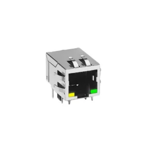 JX00-0027NL Connectors Accessory JX00-0027NL RJ45 PULSEJACK JX0 Connector Jacks With Magnetics 1 Port JX000027NL 10/100 Base-TX AutoMDIX