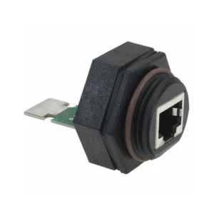1-1546409-1 One Stop Kitting Service 1-1546409-1 Jack Modular Connector 8p8c RJ45 Ethernet Unshielded 115464091 Panel Mount Bulkhead