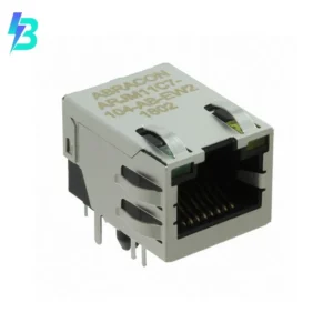 ARJM11C7-104-AB-EW2 ARJM11C7-104-AB-EW2 RJ45 ARJM11 Modular Connector Jack With Magnetics 1 Port 10/100 Base-T AutoMDIX Power over Ethernet PoE