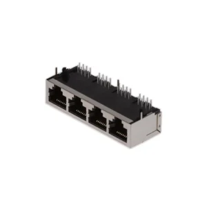09455511124 Connectors Supplier 09455511124 Jack RJ Industrial Modular Connector 8p8c RJ45 Ethernet Shielded 09 45 551 1124 Through Hole