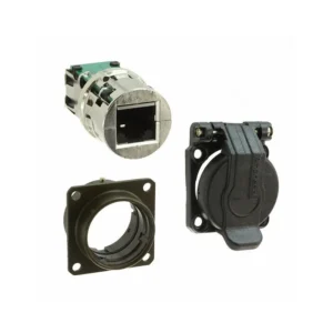 RJF21GSCC BOM Service RJF21GSCC Coupler RJF Modular Connector Adapters Jack 8p8c RJ45 Shielded RJF21-GSCC Panel Mount Square Flange