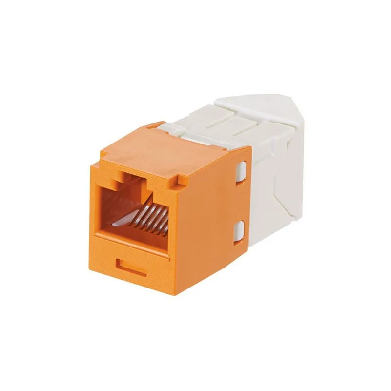 CJLR688TGOR Service CJLR688TGOR Jack Mini-Com Modular Connector 8p8c RJ45 Ethernet Unshielded CJLR68-8TGOR Panel Mount