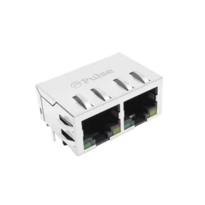 JXR8-1002NL Brand Accessory JXR8-1002NL RJ45 PULSEJACK JXR8 Connector Jacks With Magnetics 2 Port JXR81002NL 10/100/1000 Base-T AutoMDIX