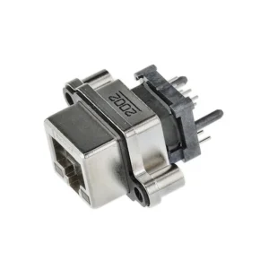 MRJ54810F Brand MRJ54810F Jack MRJ Modular Connector 8p8c RJ45 Ethernet Unshielded MRJ54-810F Panel Mount Flange 2 Hole Through Hole