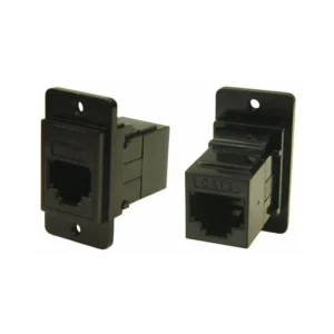 CP30723MB440 Supplier CP30723MB440 Coupler DUALSLIM Modular Connector Adapters Jack 6p4c RJ11 RJ14 Unshielded Panel Mount Flange 2 Hole