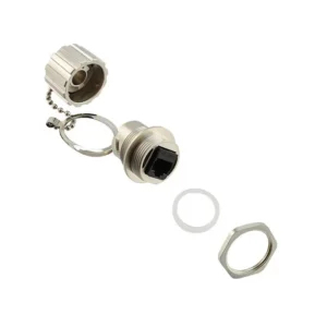 17-101824 Electronic Components 17-101824 Coupler Modular Connector Adapters Jack 8p8c RJ45 Unshielded 17101824 Panel Mount Bulkhead