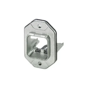 1405358 Agent Service 1405358 Panel Mount Frame PLUSCON VS Modular Connector Accessory For Freenet Inserts IP65/IP67 1405-358 Silver