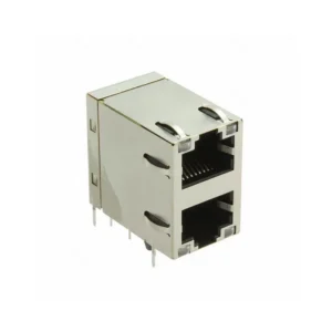 0879-2C1R-54 0879-2C1R-54 RJ45 MagJack Modular Connector Jack With Magnetics 2 Port 08792C1R54 10/100/1000 Base-T AutoMDIX