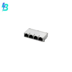 TMJY527DYDZ5NL Supplier TMJY527DYDZ5NL RJ45 Atmos Series Connector Jacks With Magnetics 4 Port 1G Base-T AutoMDIX Power over Ethernet PoE