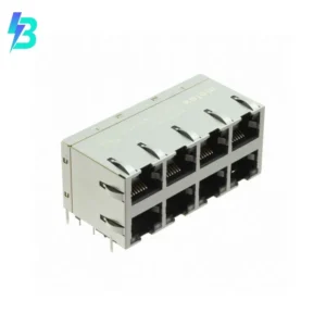 857271002 Brand Accessory 857271002 RJ45 85727 Modular Connector Jack With Magnetics 8 Port 85727-1002 10/100/1000 Base-T AutoMDIX