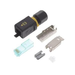 09451451521XL 09451451521XL Plug Han PushPull Modular Connector 8p8c RJ45 Ethernet IDC 09 45 145 1521 XL Shielded
