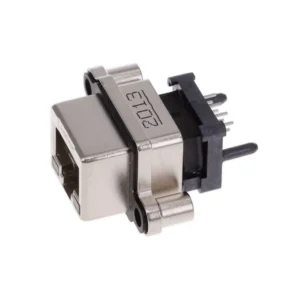 MRJ54800F On Sale MRJ54800F Jack MRJ Modular Connector 8p8c RJ45 Ethernet Unshielded MRJ54-800F Panel Mount Flange 2 Hole Through Hole
