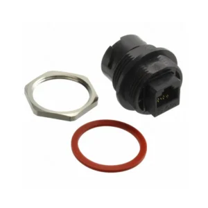 1738601-2 1738601-2 Coupler Modular Connector Adapters Jack 8p8c RJ45 Unshielded 17386012 Panel Mount Bulkhead