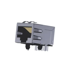 ARJM11A1-502-NN-EW2 ARJM11A1-502-NN-EW2 RJ45 ARJM11 Modular Connector Jack With Magnetics 1 Port ARJM11A1502NNEW2 10/100/1000 Base-T AutoMDIX