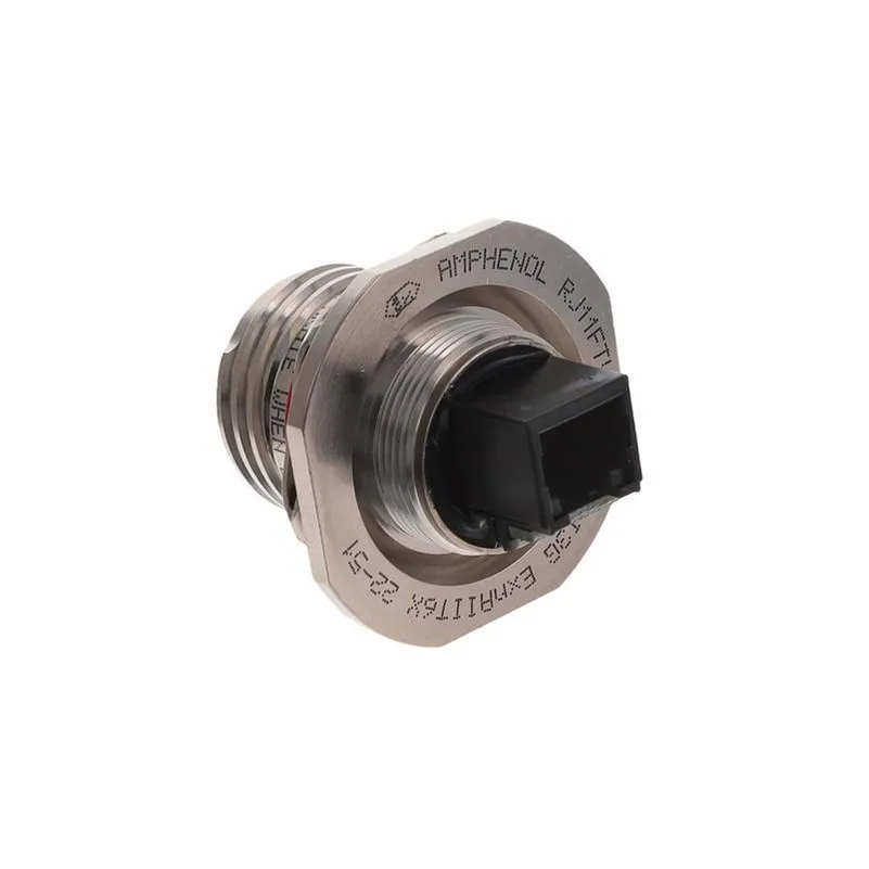 RJ11FTVX7SA1N RJ11FTVX7SA1N Coupler RJ11F TV Modular Connector Adapter Jack 6p6c RJ11 Shielded RJ11FTV-X7SA1N Panel Mount Square Flange