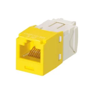 CJ688TGYL-24 PCB Connectors CJ688TGYL-24 Jack Mini-Com TX6 PLUS Modular Connector 8p8c RJ45 Ethernet Unshielded CJ688TGYL24 Panel Mount