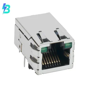 SI-50151-F Connectors Supplier SI-50151-F RJ45 MagJack ST SI-50000 Connector Jacks With Magnetics 1 Port SI50151F 10/100 Base-T AutoMDIX