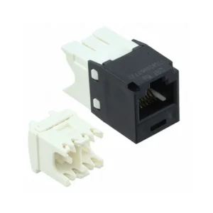 CJ688TGBL-24 Brand Connectors CJ688TGBL-24 Jack Mini-Com TX6 PLUS Modular Connector 8p8c RJ45 Ethernet Unshielded CJ688TGBL24 Panel Mount