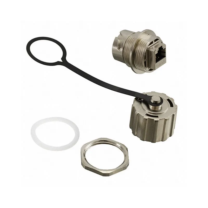 17-150134 One-Stop Kitting Service 17-150134 Coupler Modular Connector Adapters Jack 8p8c RJ45 Shielded 17150134 Panel Mount Bulkhead