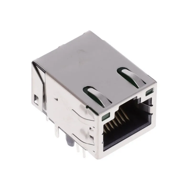 RJMG201K21120FR Suppliers RJMG201K21120FR RJ45 RJMG Modular Connector Jack With Magnetics 1 Port RJMG201K211 10/100/1000 Base-T AutoMDIX